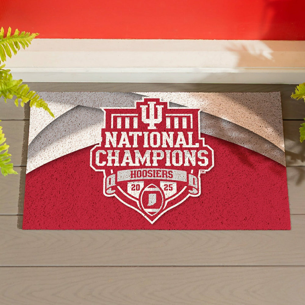 Indiana University, Div 1 Champs, Turf Mat, Color - Collegiate