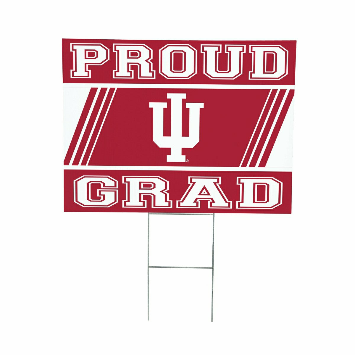 Indiana University Coroplast Yard Sign Graduate - Collegiate Home