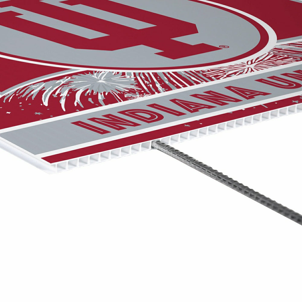 Indiana University Yard Sign, Patriotic - Collegiate Home