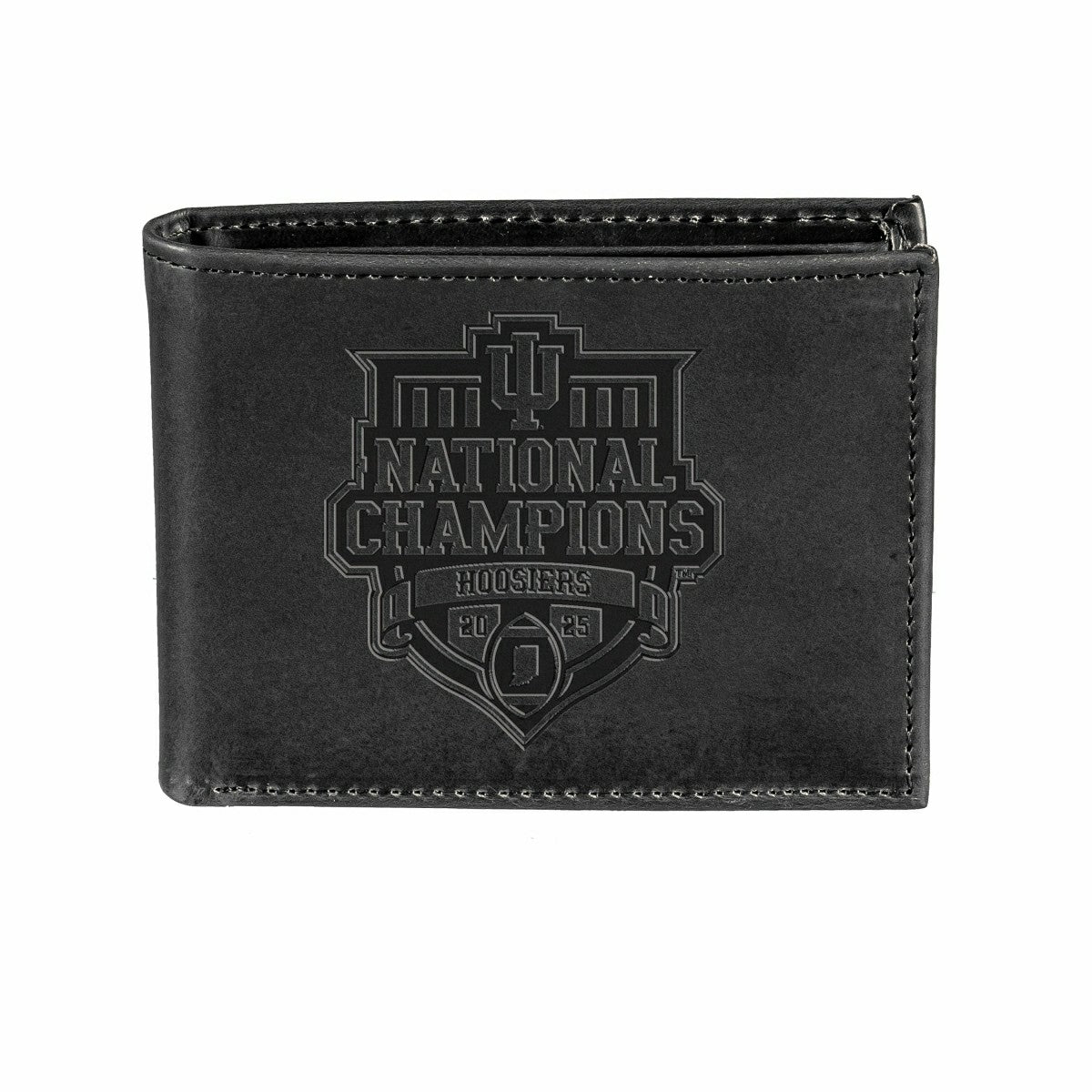 Indiana University, Div 1 Champs, Wallet, Bi-fold, Black - Collegiate Home