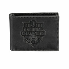 Indiana University, Div 1 Champs, Wallet, Bi-fold, Black - Collegiate Home