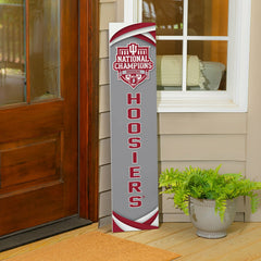 Indiana University, Div 1 Champs, Porch Leaner, 46" - Collegiate Home