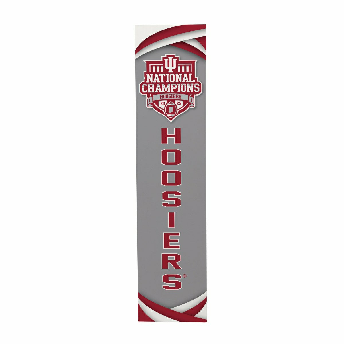 Indiana University, Div 1 Champs, Porch Leaner, 46" - Collegiate Home