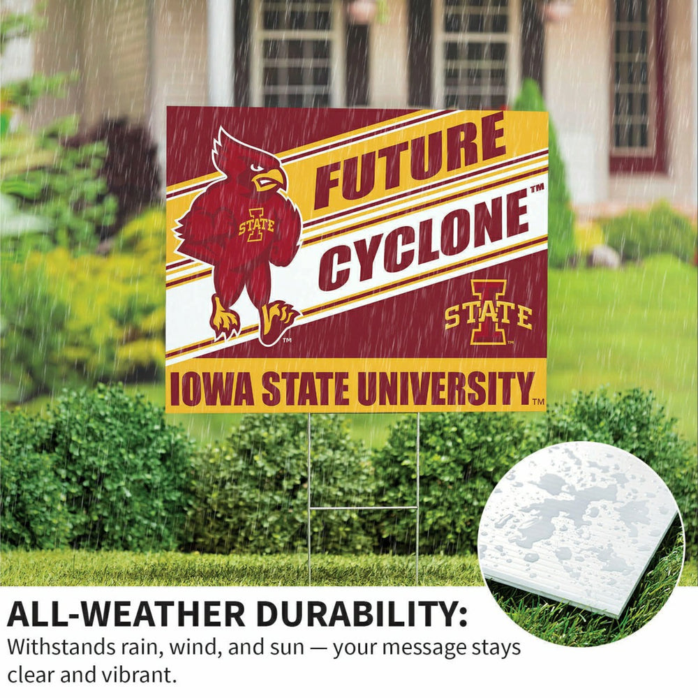 Iowa State University Coroplast Yard Sign, Future Student - Collegiate Home