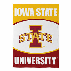 Iowa State University Suede Garden Flag - Collegiate Home