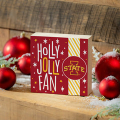 Iowa State University Block, Holiday, 6x6 - Collegiate Home