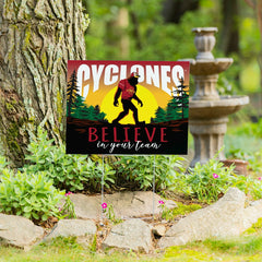Iowa State University Yard Sign, Bigfoot - Collegiate Home