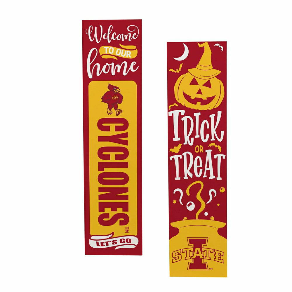 47" Double Sided Leaner, Iowa State University, Halloween - Collegiate Home