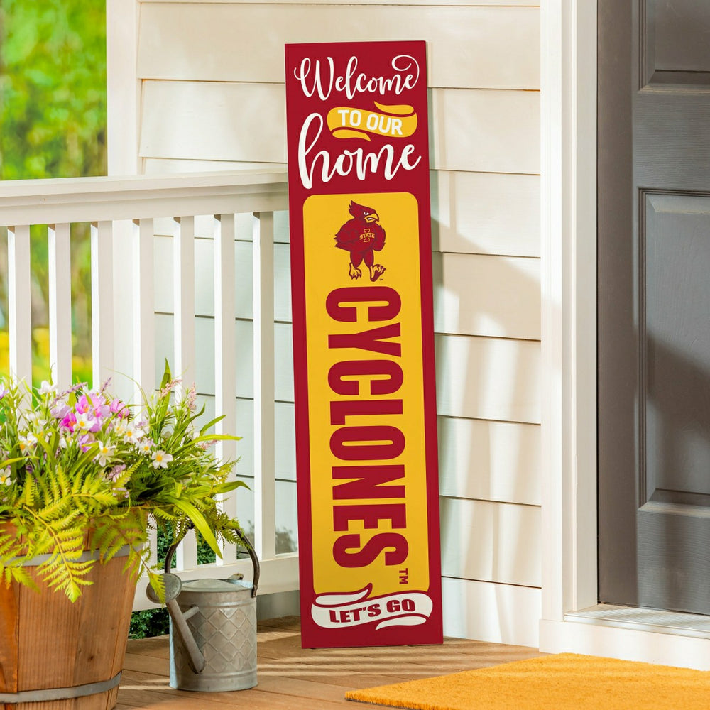 47" Double Sided Leaner, Iowa State University, Halloween - Collegiate Home