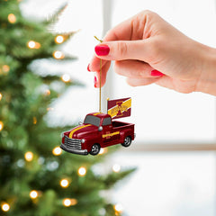 Iowa State University Rally Truck Ornament, Set of 2 - Collegiate Home