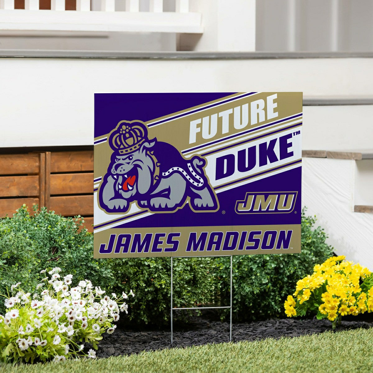 James Madison University Coroplast Yard Sign, Future Student - Collegiate Home
