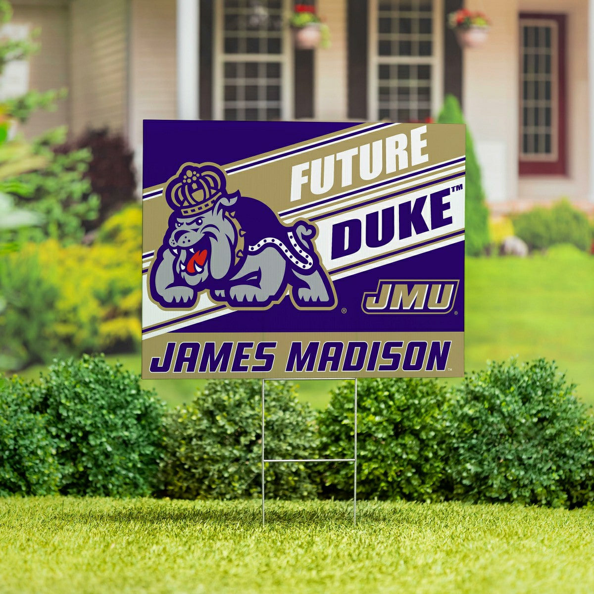James Madison University Coroplast Yard Sign, Future Student - Collegiate Home