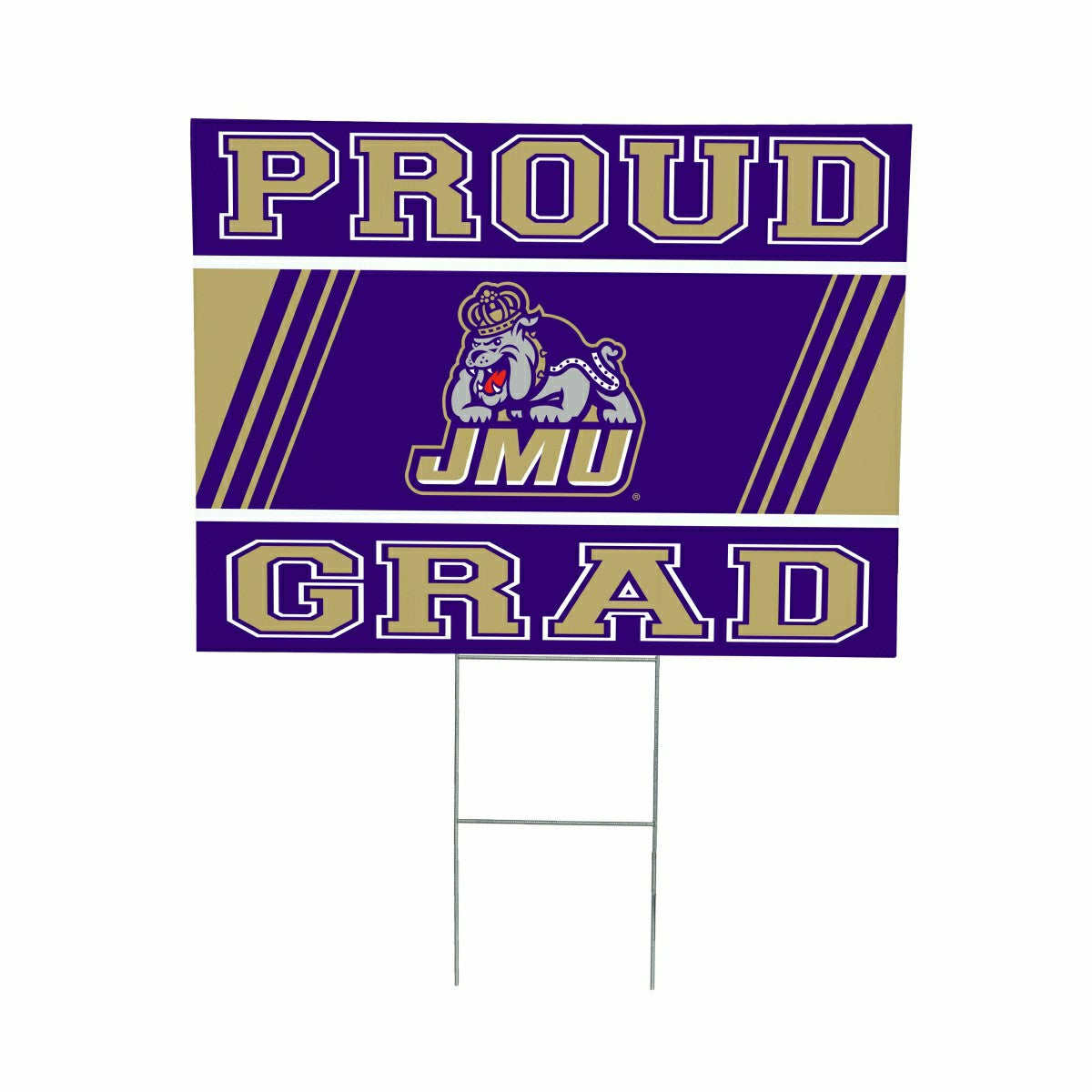James Madison University Coroplast Yard Sign Graduate - Collegiate Home