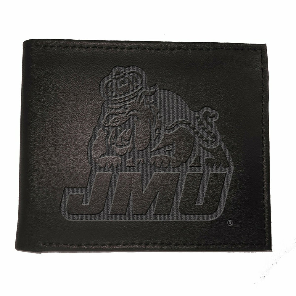 James Madison University, Bi-Fold Wallet, Black - Collegiate Home