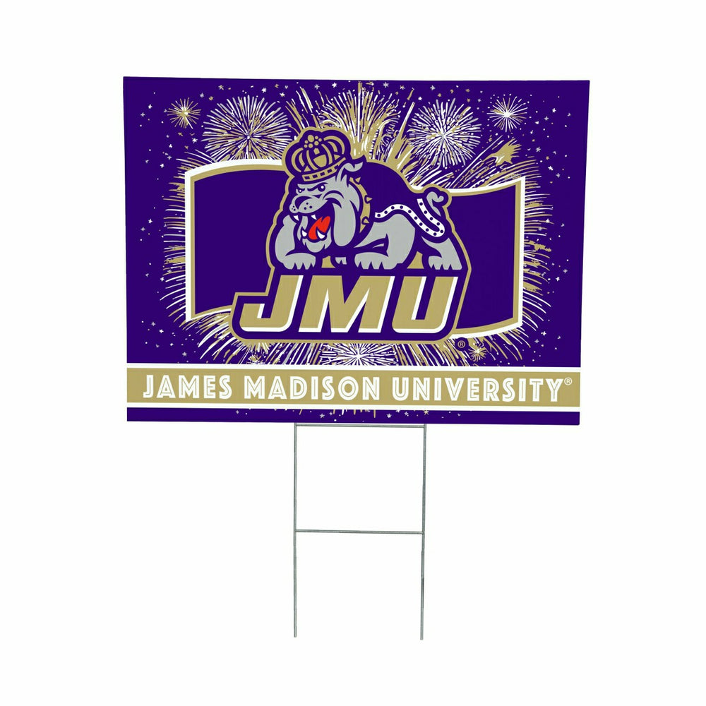 James Madison University Yard Sign, Patriotic - Collegiate Home
