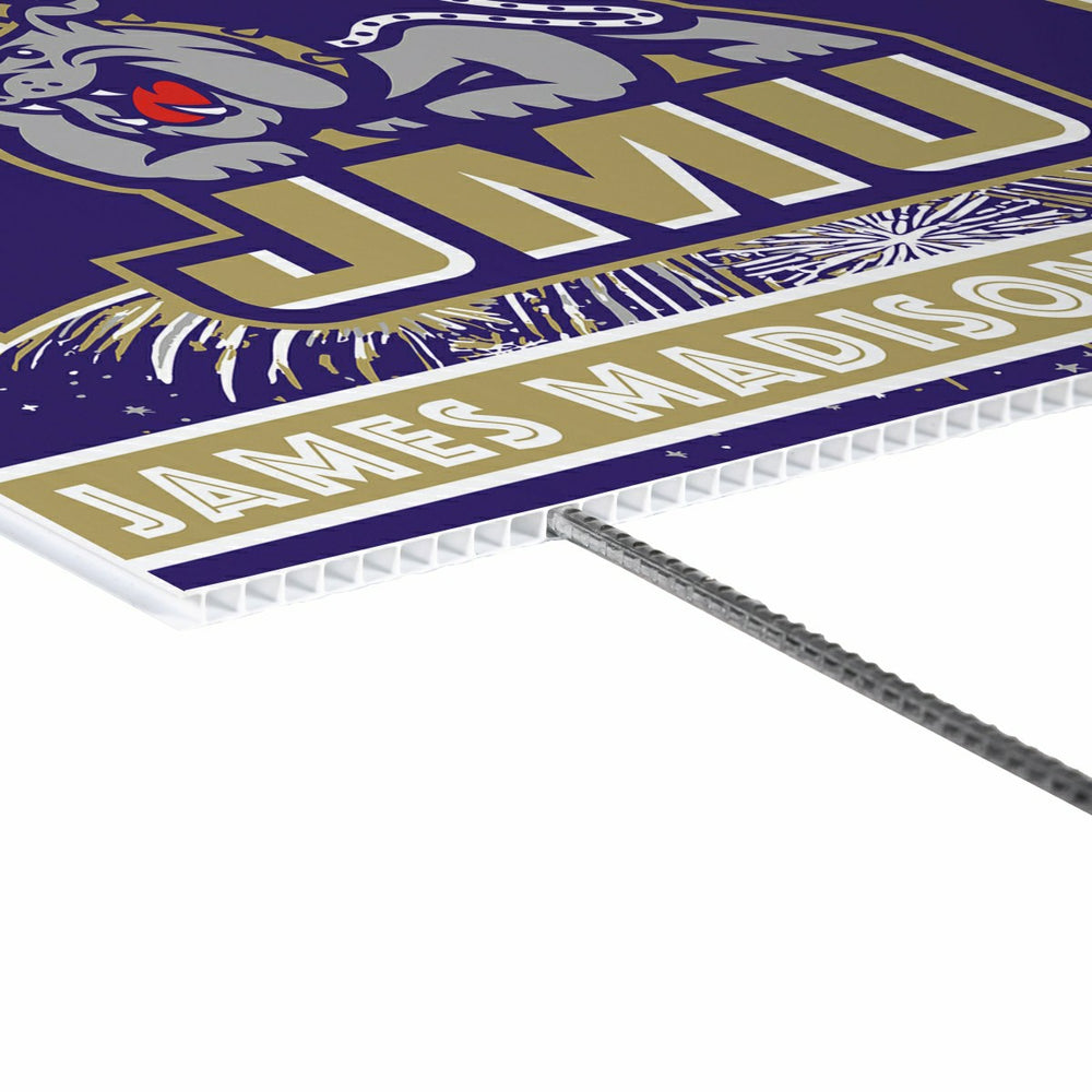 James Madison University Yard Sign, Patriotic - Collegiate Home