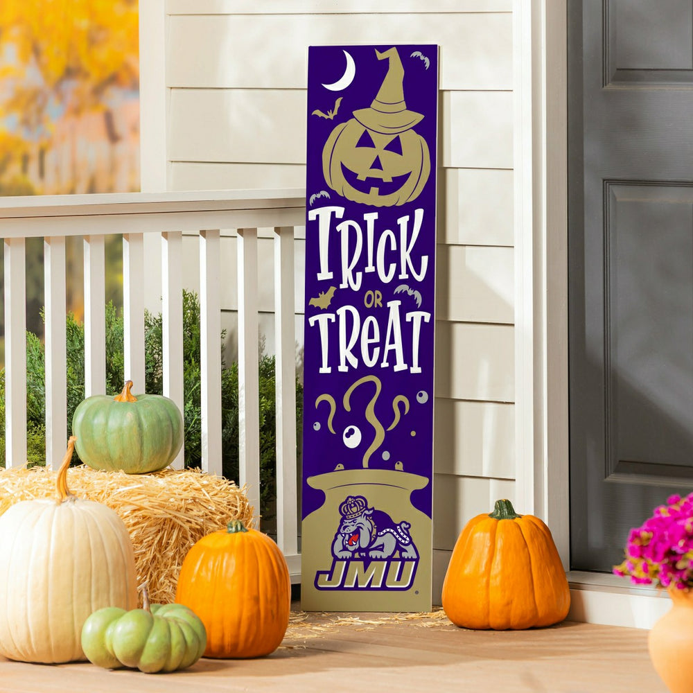 47" Double Sided Leaner, James Madison University, Halloween - Collegiate Home