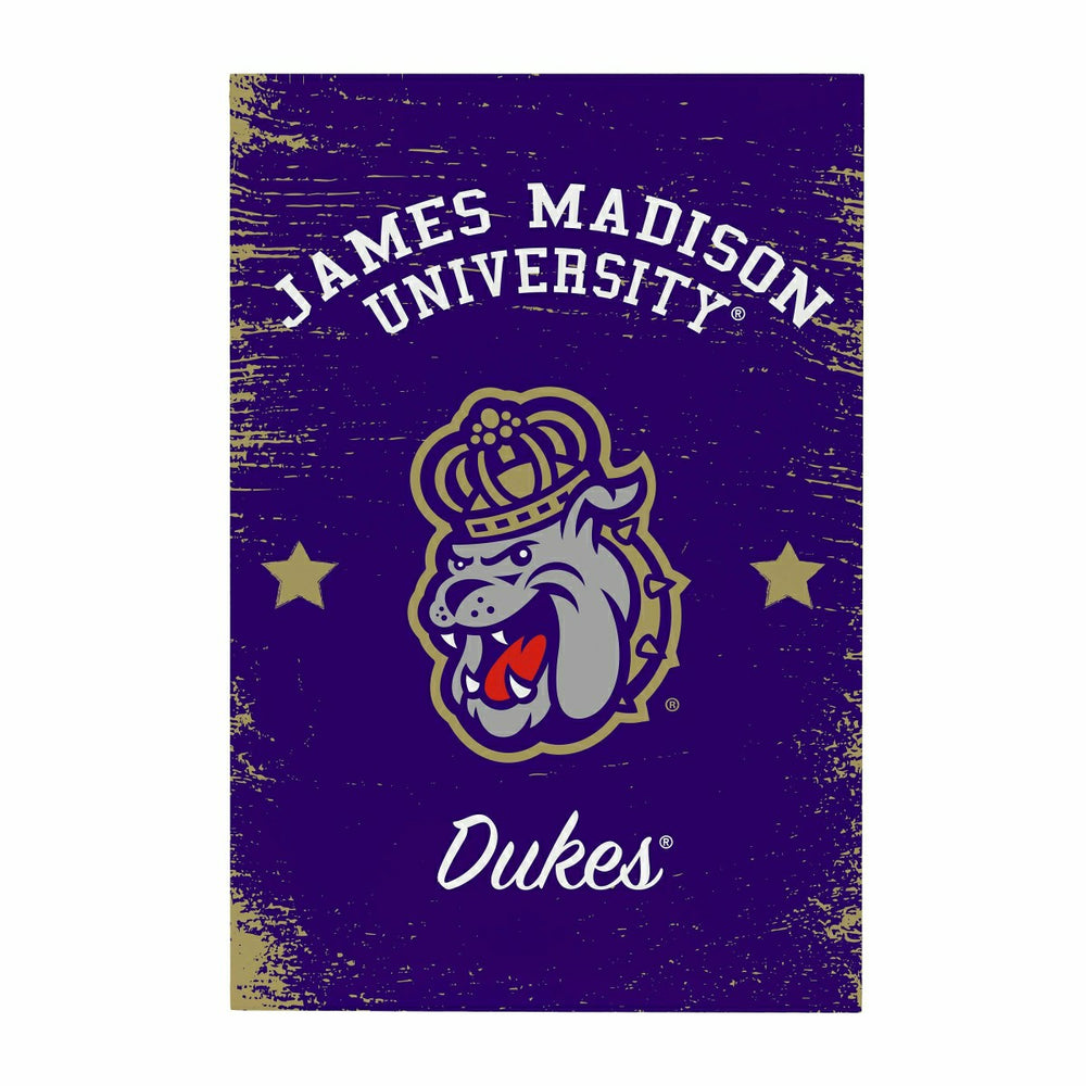 James Madison University Wood Wall Sign, 16x24 - Collegiate Home