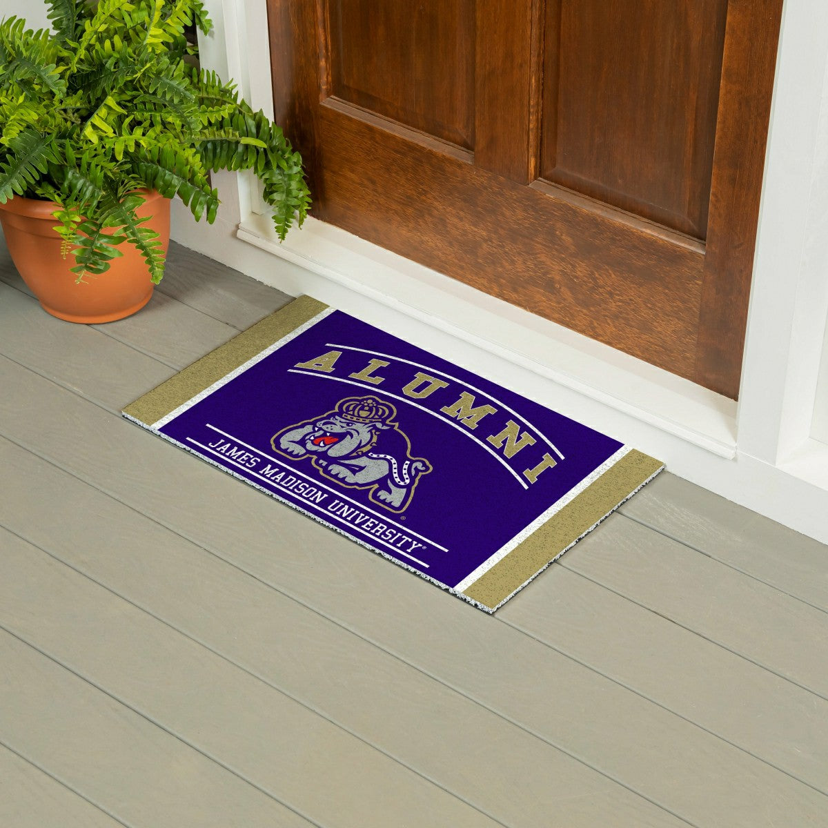 James Madison University Alumni Mat, 28"x16" - Collegiate