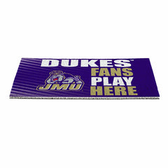 James Madison University Fan Mat, 28"x16" - Collegiate