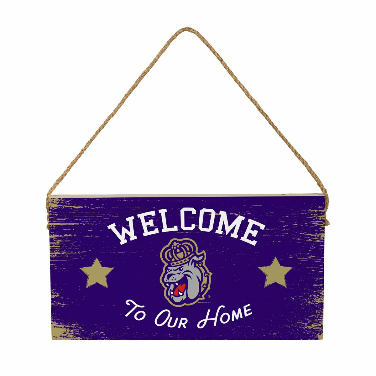 James Madison University Wood Wall Sign, 6x11 - Collegiate Home