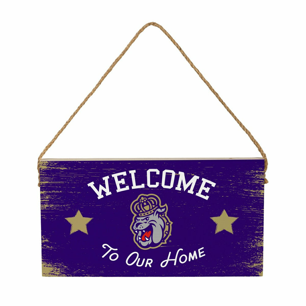 James Madison University Wood Wall Sign, 6x11 - Collegiate Home