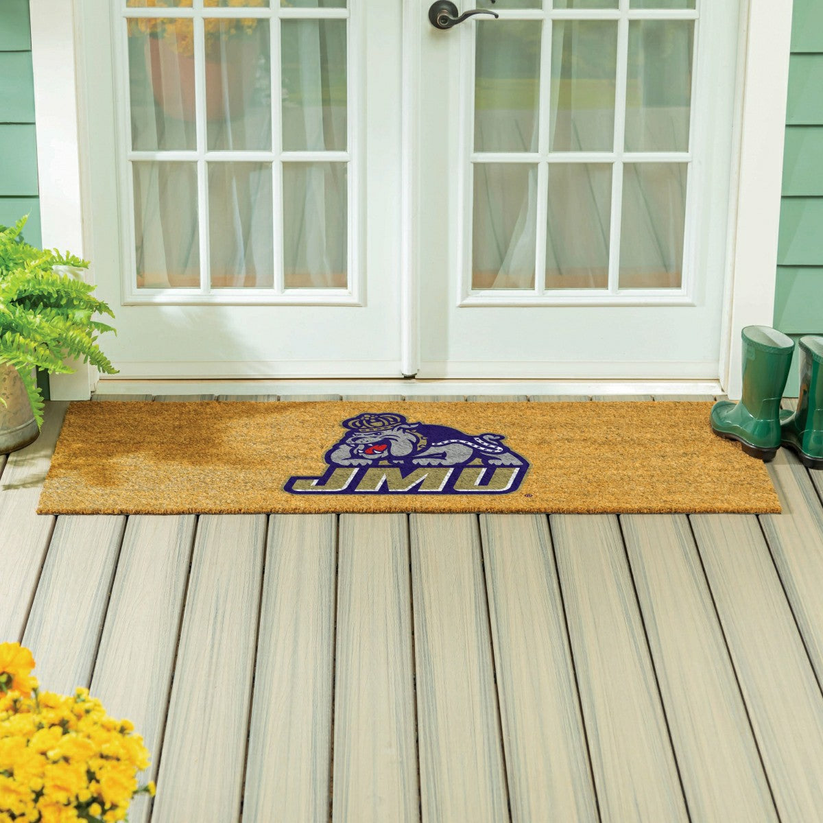 James Madison University Extra Large Full Color Coir Mat, 60"x24" - Collegiate