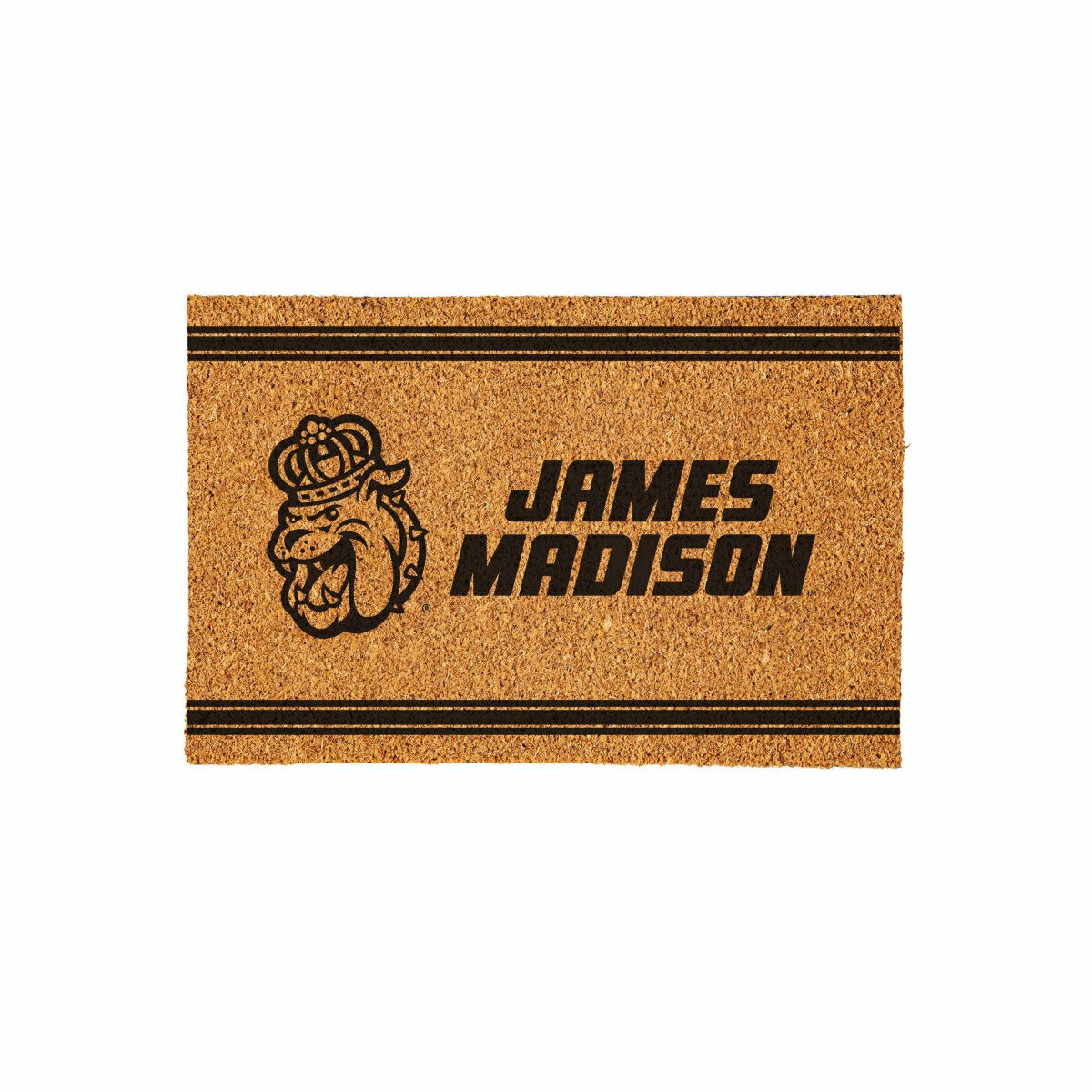 James Madison University Large One Color Coir Mat, 36"x24" - Collegiate