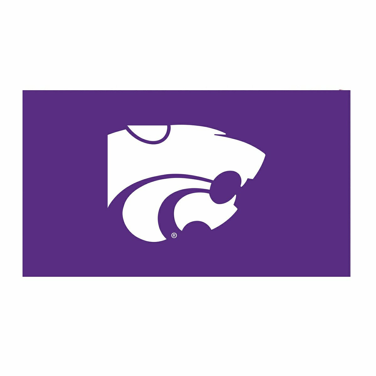Full Color PVC Mat, 16" x 28", Kansas State University - Collegiate