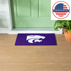Full Color PVC Mat, 16" x 28", Kansas State University - Collegiate