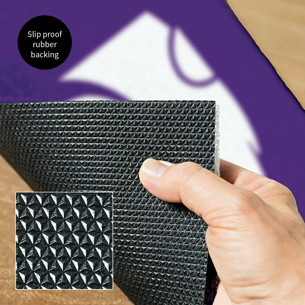 Full Color PVC Mat, 16" x 28", Kansas State University - Collegiate