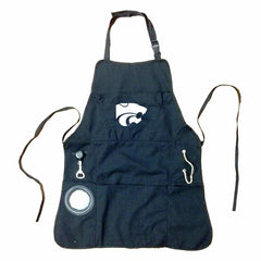 Grill Apron, Black, Kansas State University - Collegiate Home