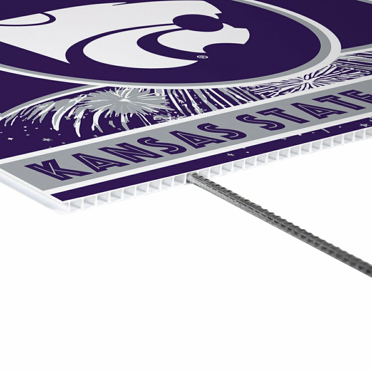 Kansas State University Yard Sign, Patriotic - Collegiate Home