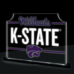 Kansas State University College Rectangle Desklite LED Decor - Collegiate Home