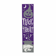 Kansas State University 47" Double Sided Leaner, Halloween - Collegiate Home