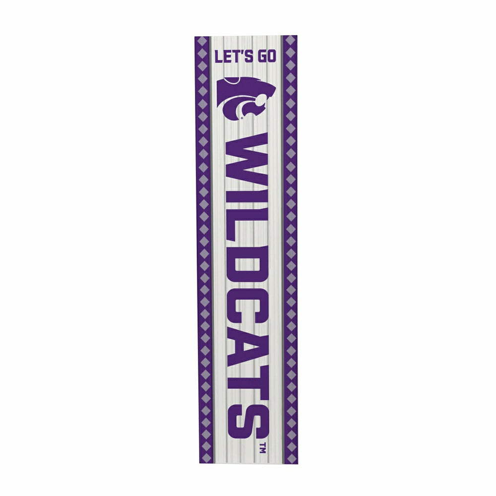 Kansas State University 47" Double Sided Leaner, Christmas - Collegiate Home