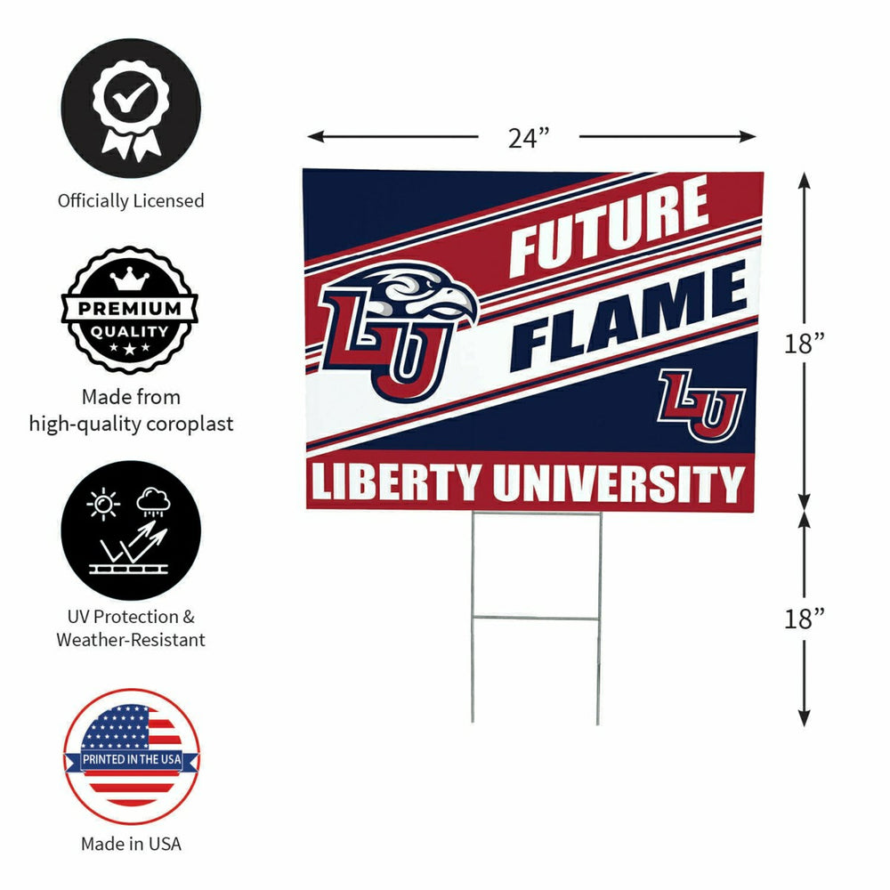 Liberty University Coroplast Yard Sign, Future Student - Collegiate Home