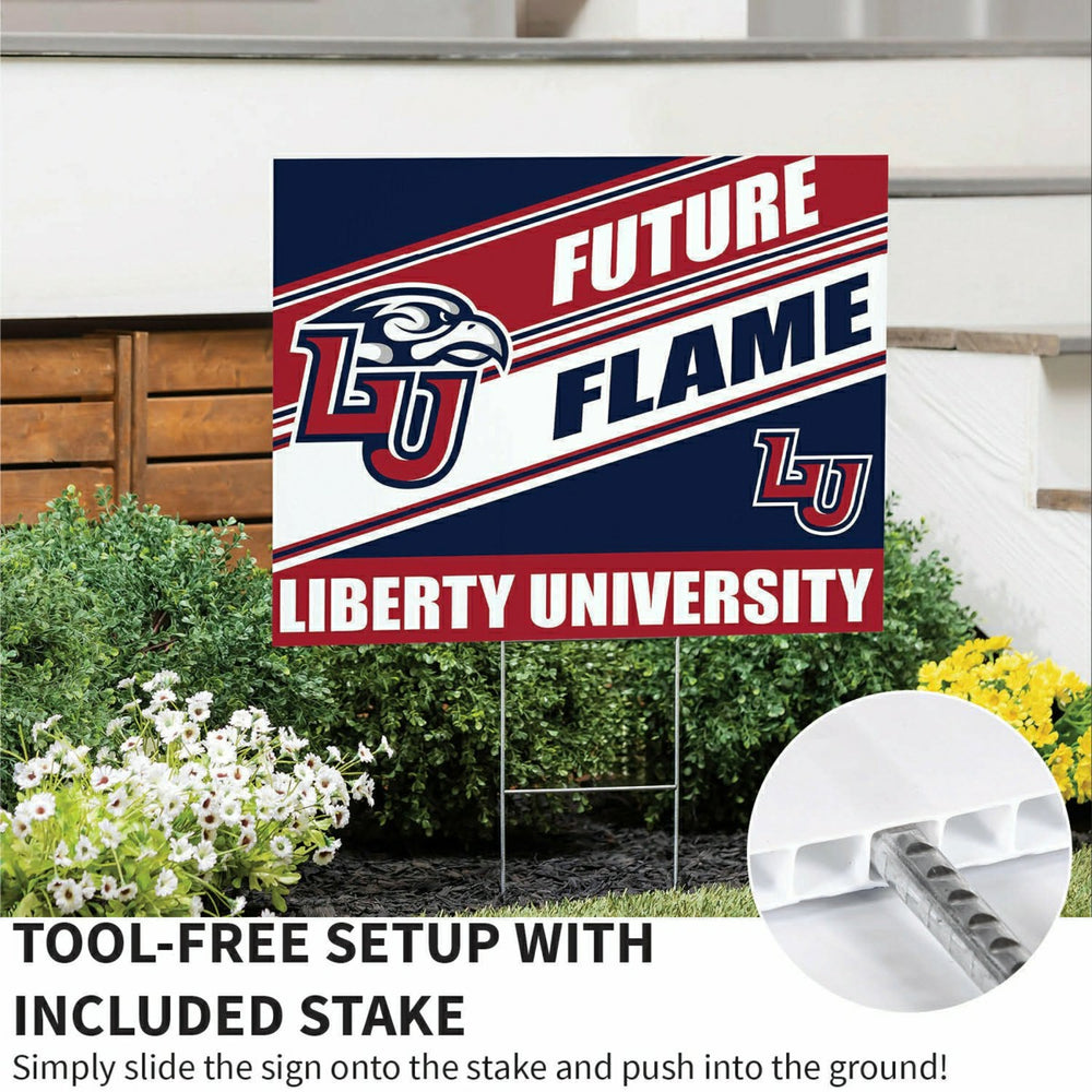Liberty University Coroplast Yard Sign, Future Student - Collegiate Home