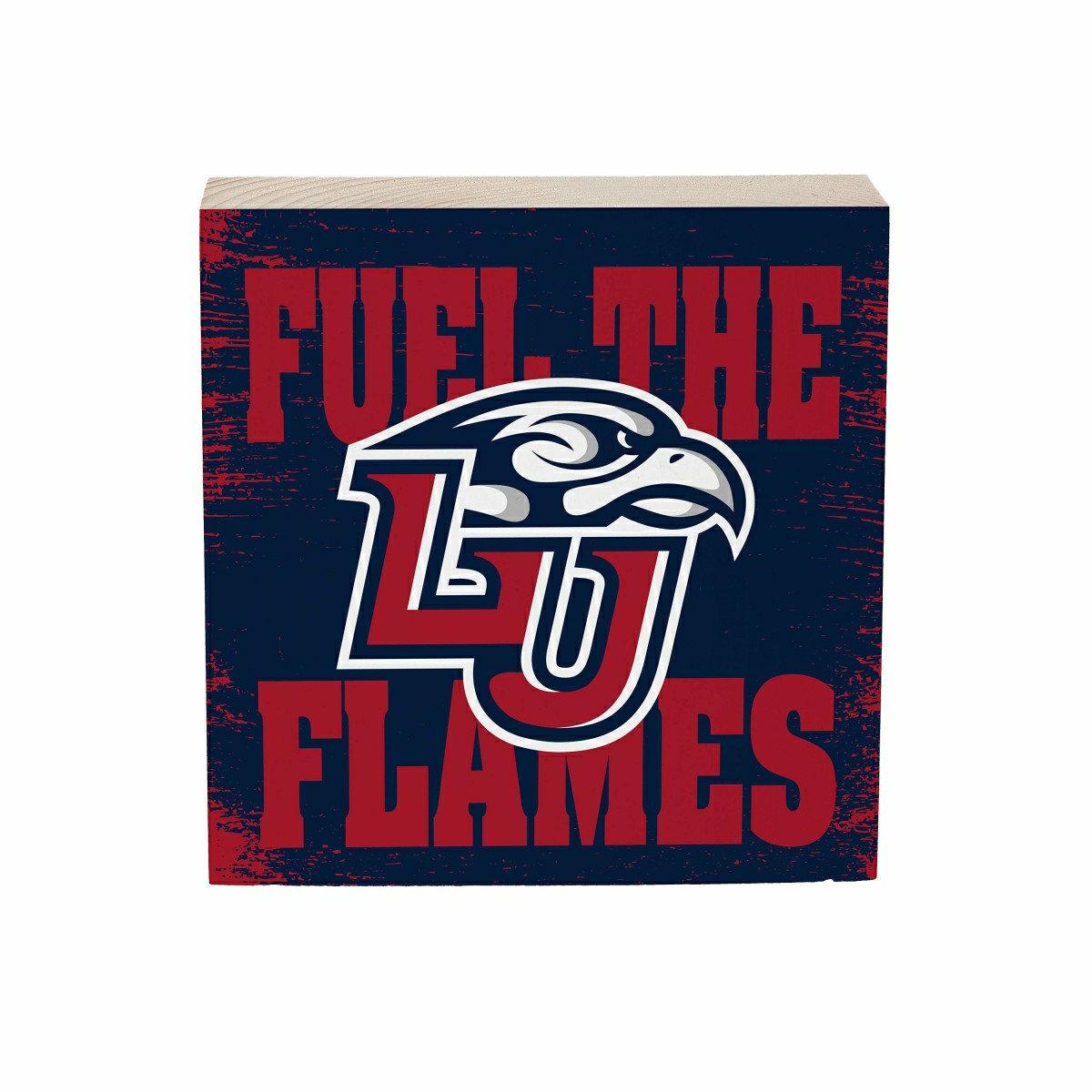 Liberty University Plock, Down Home Fans, 6x6 - Collegiate Home