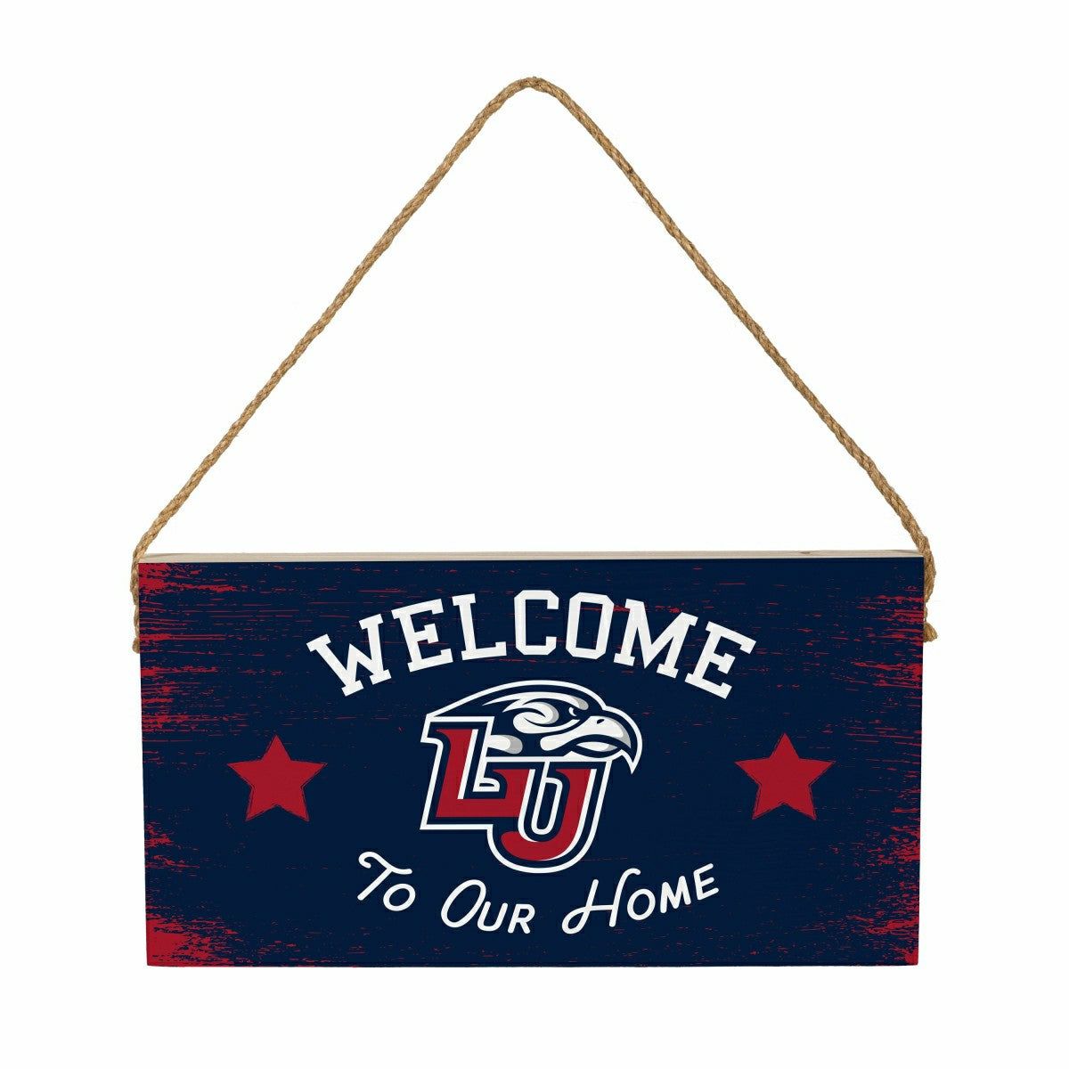 Liberty University Wood Wall Sign, 6x11 - Collegiate Home