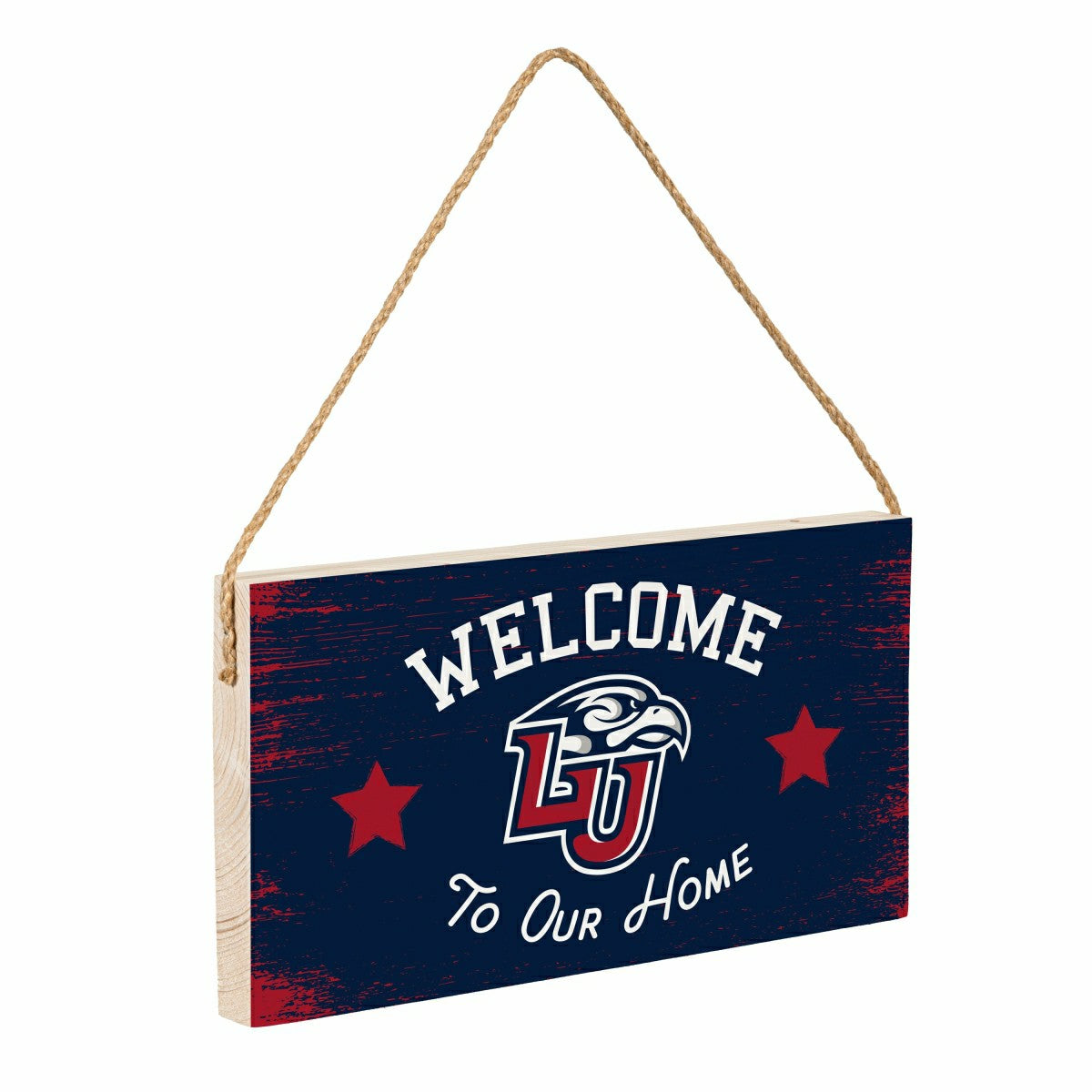 Liberty University Wood Wall Sign, 6x11 - Collegiate Home