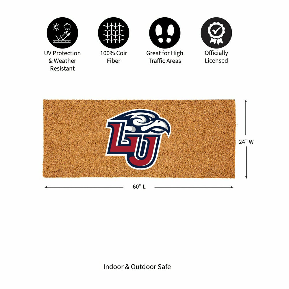 Liberty University Extra Large Full Color Coir Mat, 60"x24" - Collegiate