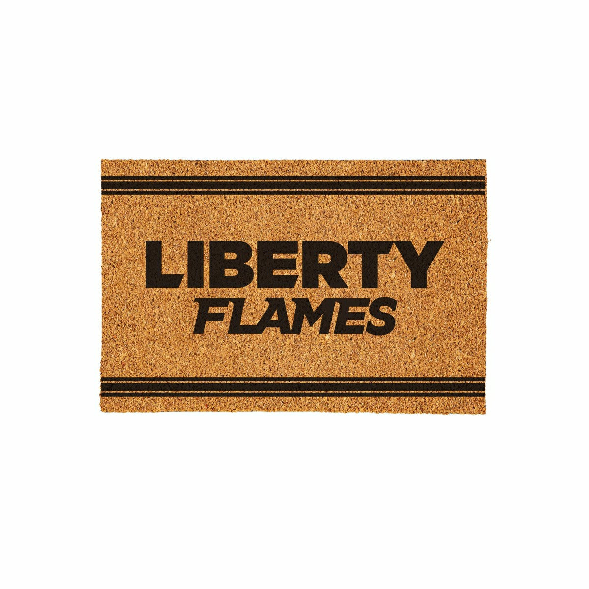 Liberty University Large One Color Coir Mat, 36"x24" - Collegiate