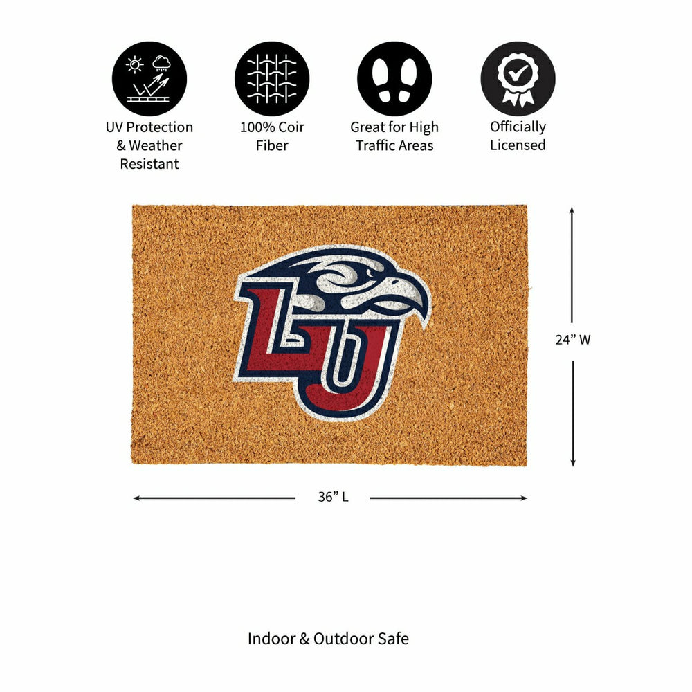 Liberty University Large Full Color Coir Mat, 36"x24" - Collegiate
