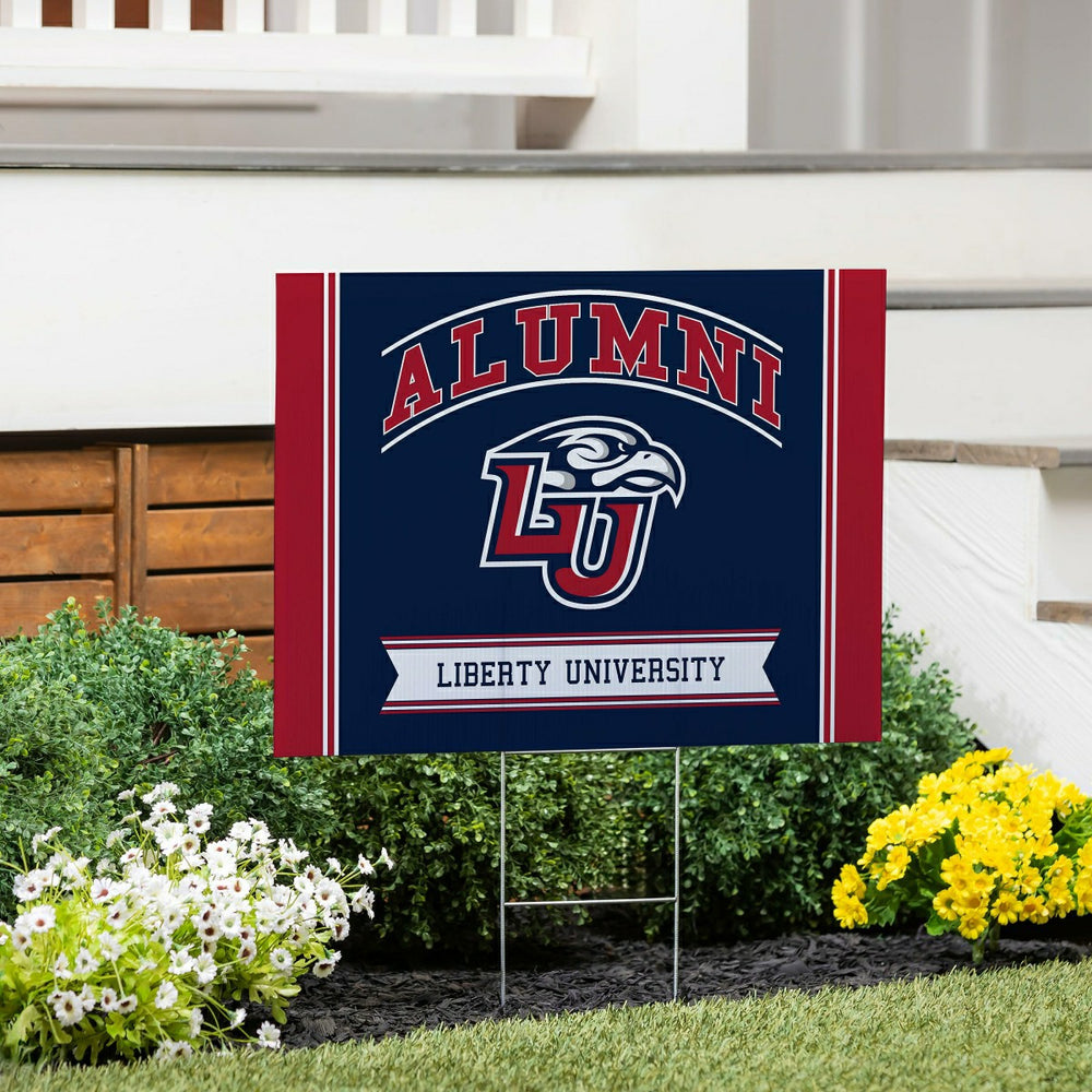 Liberty University Coroplast Yard Sign Alumni - Collegiate Home