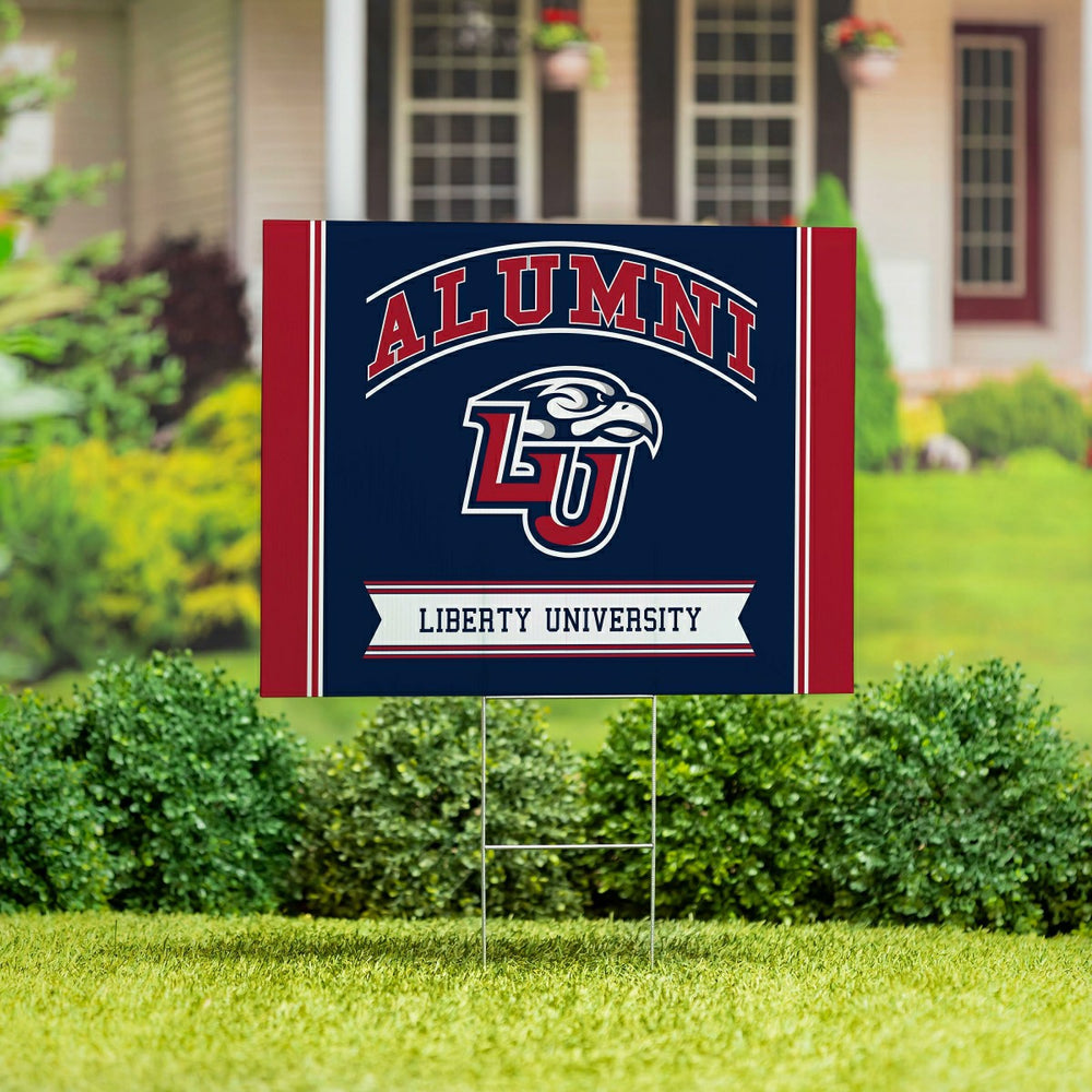 Liberty University Coroplast Yard Sign Alumni - Collegiate Home