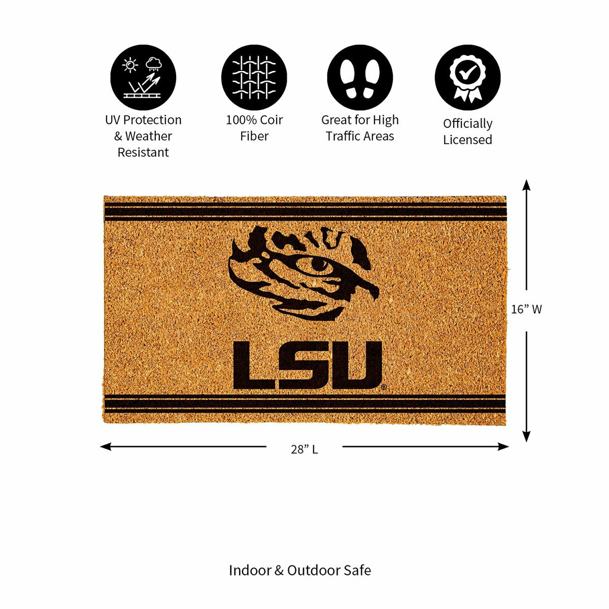 Louisiana State University, Coir Mat 1C - Collegiate