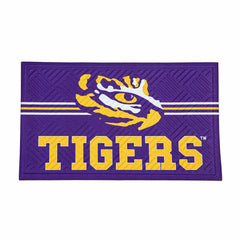 Embossed Mat, Cross Hatch, Louisiana State University - Collegiate