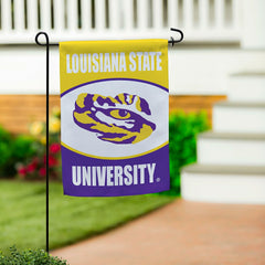 Louisiana State University Suede Flag, GDN - Collegiate Home
