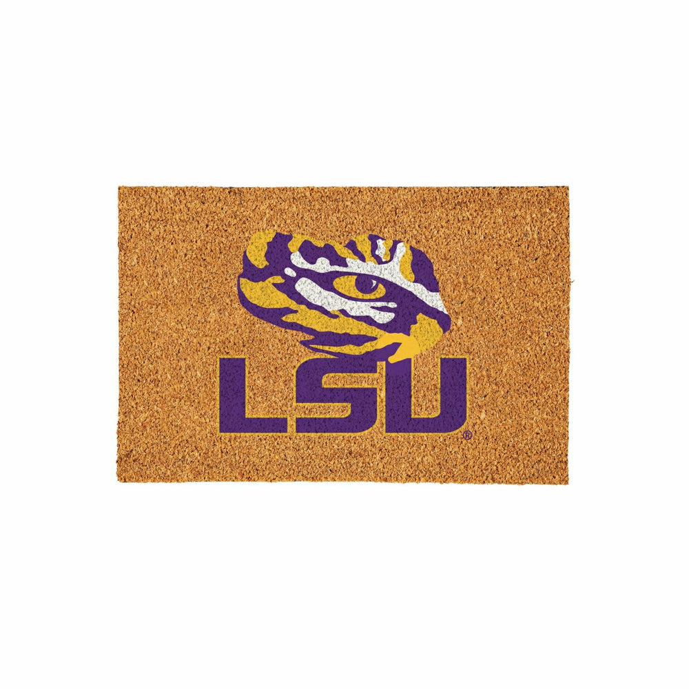 Louisiana State University Large Full Color Coir Mat, 36"x24" - Collegiate